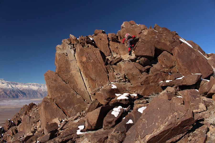 Very enjoyable scrambling with little or no exposure.