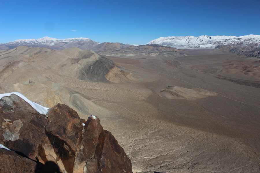 I had planned on bagging Tin Mountain on this trip, but I will have to save it for another day when there is far less snow.