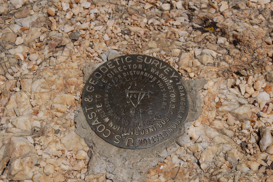 It's not necessarily on the very highest point though!