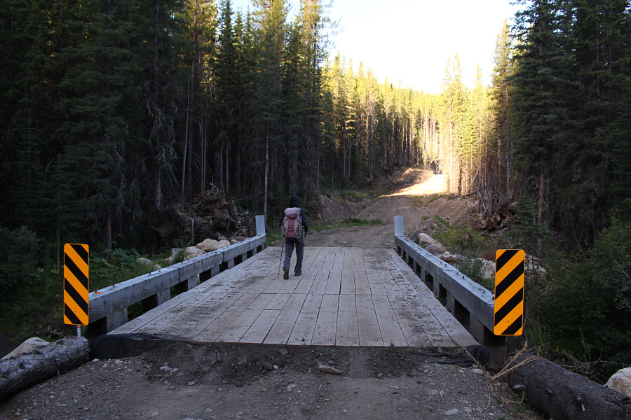 I probably could have driven another kilometre up the road.