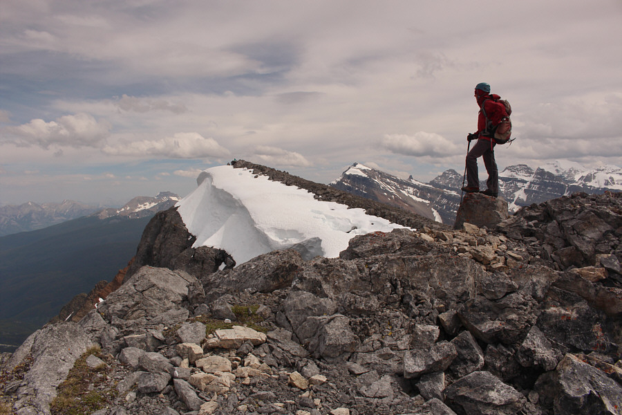 The true summit is only another 5 minutes away.