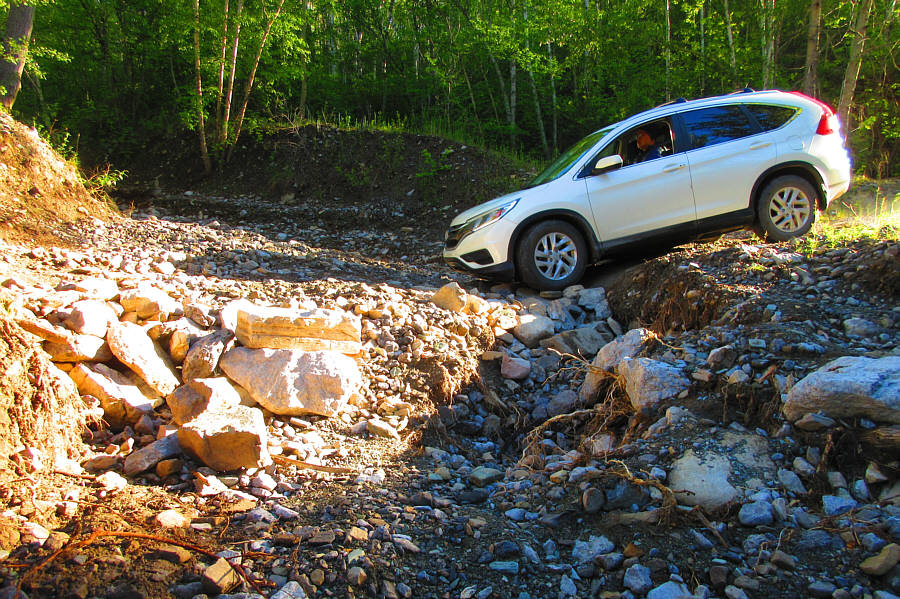 I could have used a wee bit more clearance!