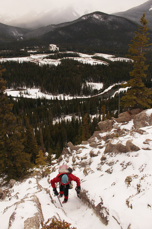 Technically, it's not scrambling anymore with snow present!