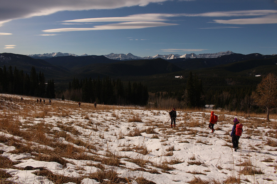 This was one of those rare days where there is a Chinook arch but hardly a breath of wind.
