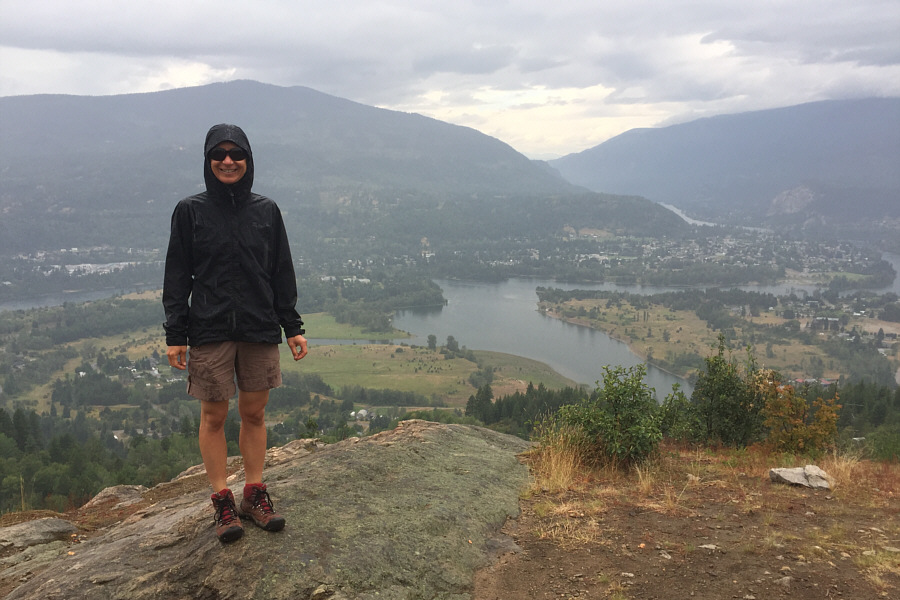 Not bad for a rainy day hike.