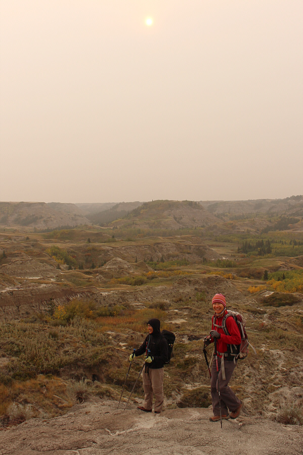 We would never really see the full sun all day.