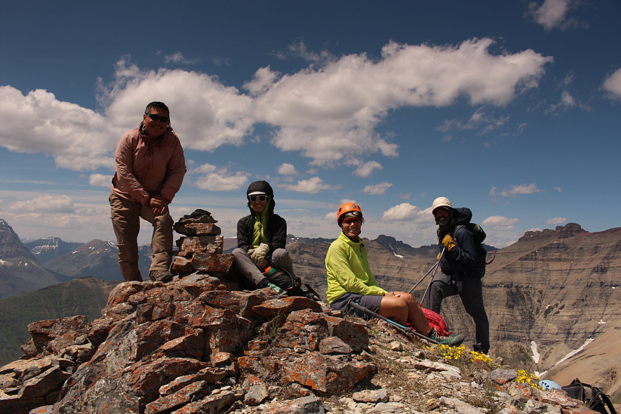 Some might call this the true summit of Mount Galwey...