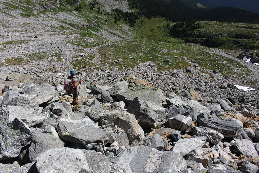 Steeper than it looks here!