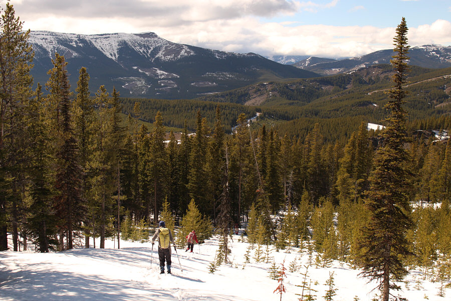 The post-holing hell is almost over!