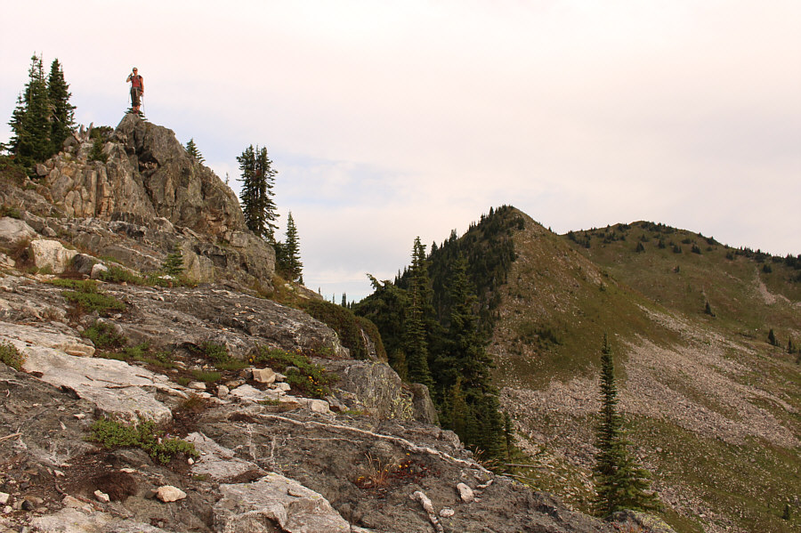 Right before another annoying dip!