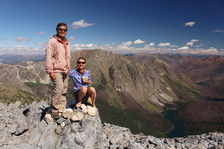 We're actually on top of a memorial plaque here.