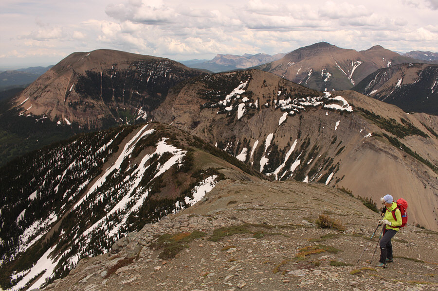 She probably would have done it if we weren't slowing her down!