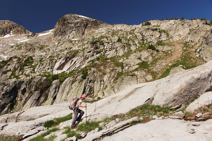 Very pleasant off-trail hiking here.