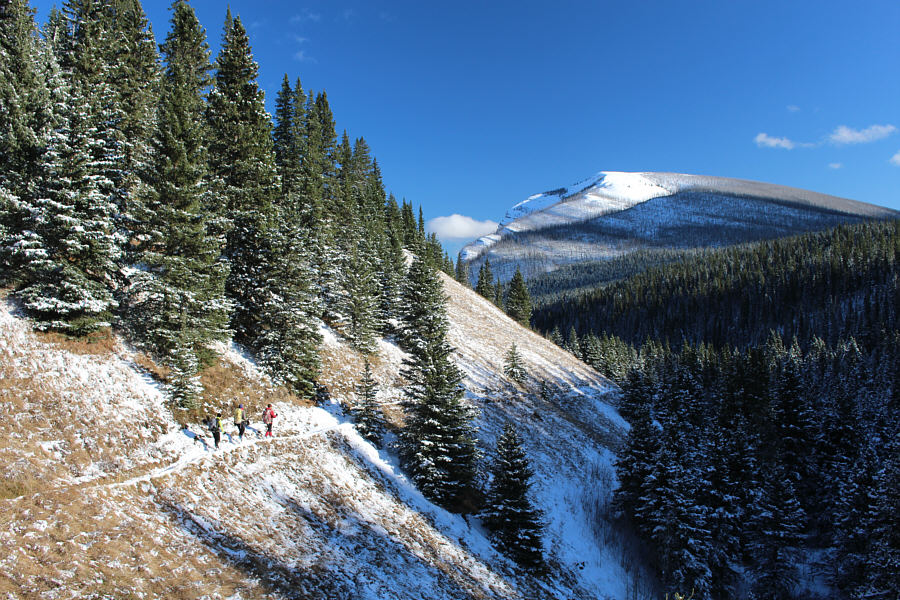 It's a long walk out!