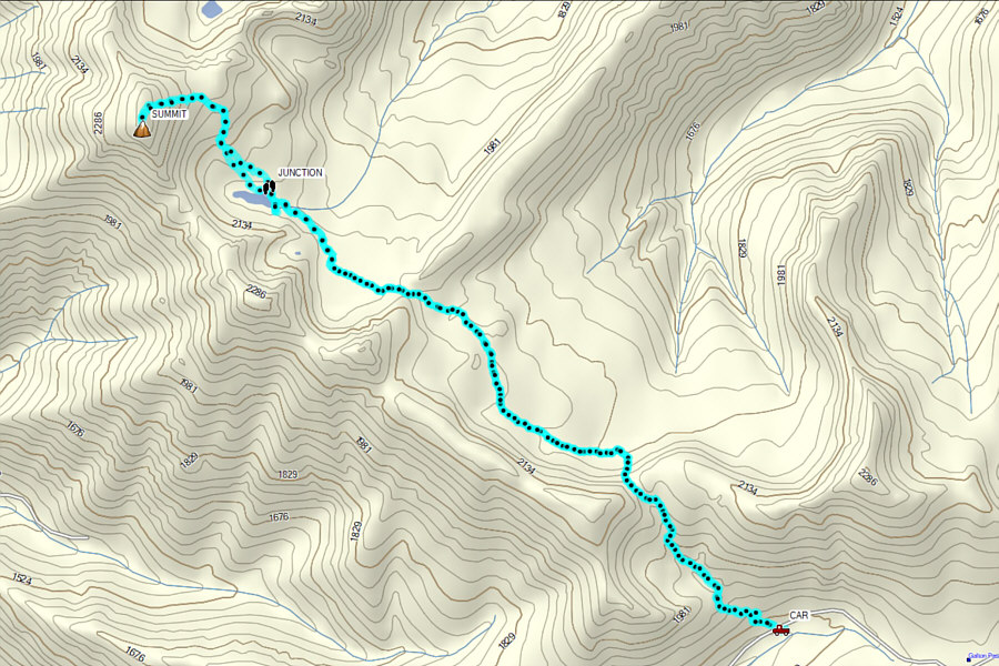 A surprisingly easy trip, even with snow and wind!