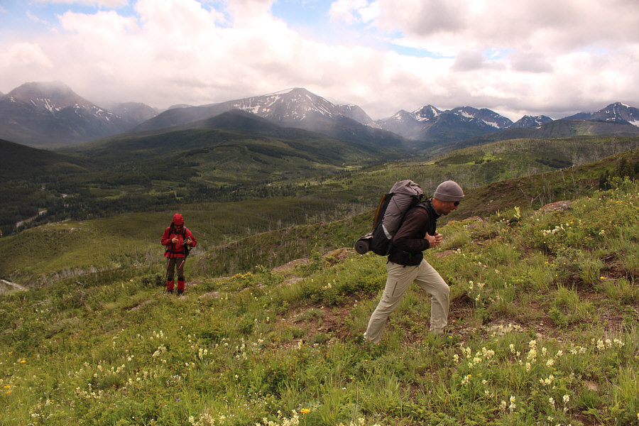 Whew! We made it here with only minimal bushwhacking.