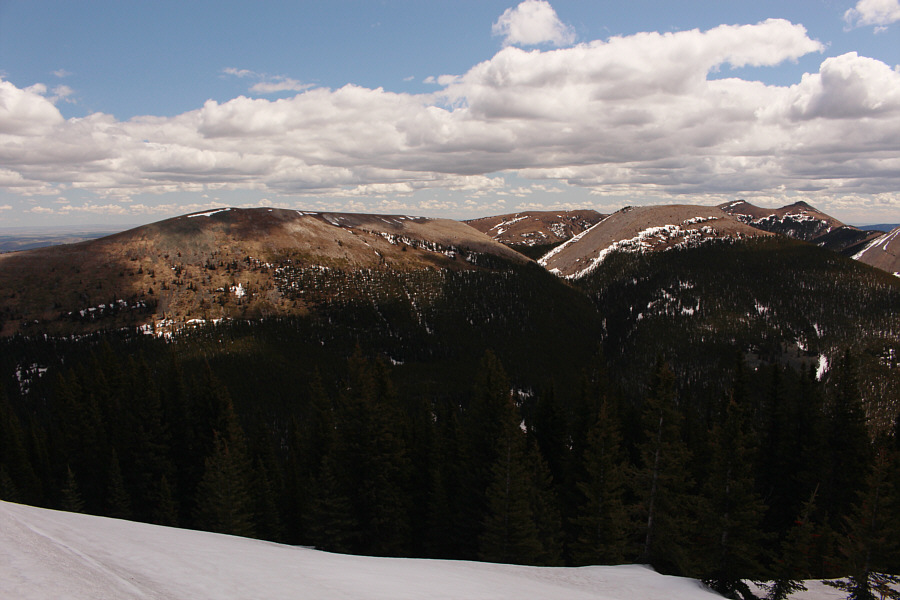 All of these peaks are becoming a distant memory...