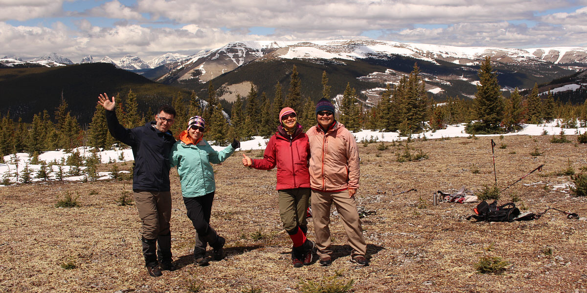 Another nebulous summit, but at least the views are nice!