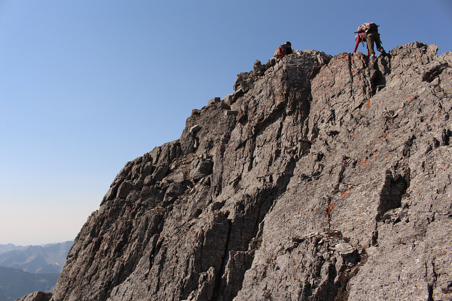 Shaun would be excellent as a climbing guide!