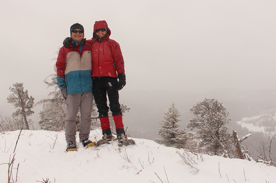 We conquered the mighty Okotoks Mountain!