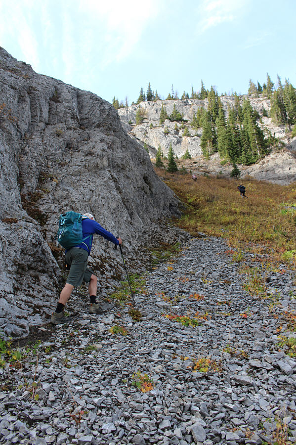 Did I mention that it was steep?