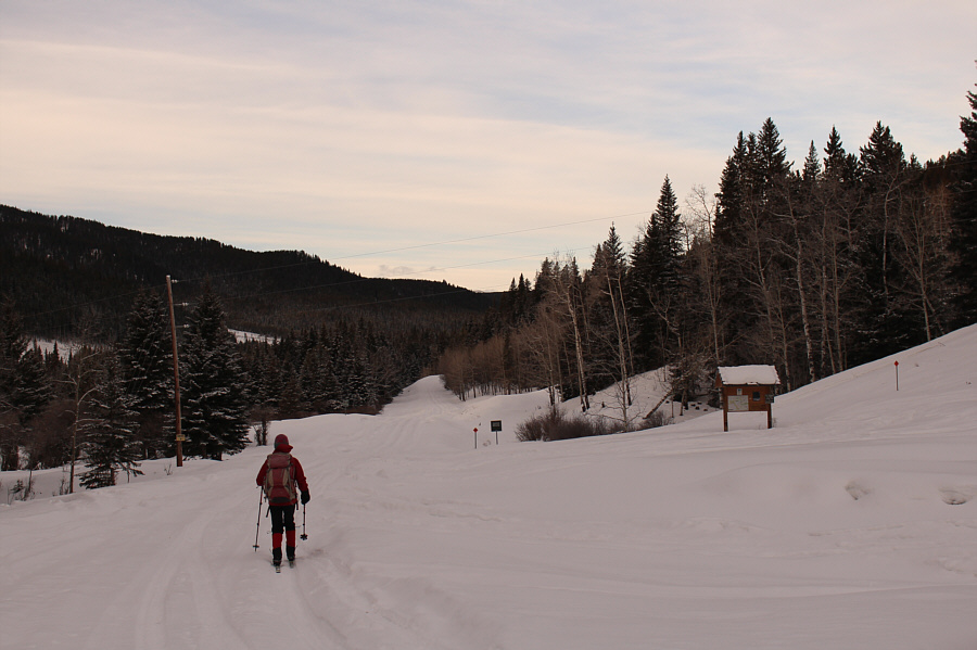 Well, it could be worse...we could be walking instead of skiing!