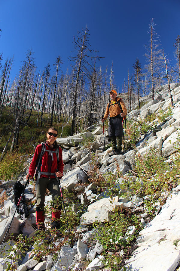 Route-finding is much easier when there are great lines of sight!