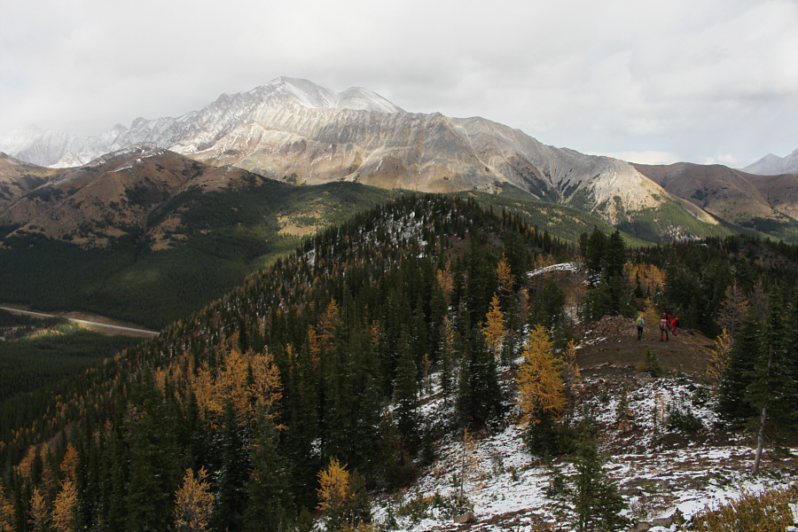 Mist Mountain looks unfamiliar from this angle.