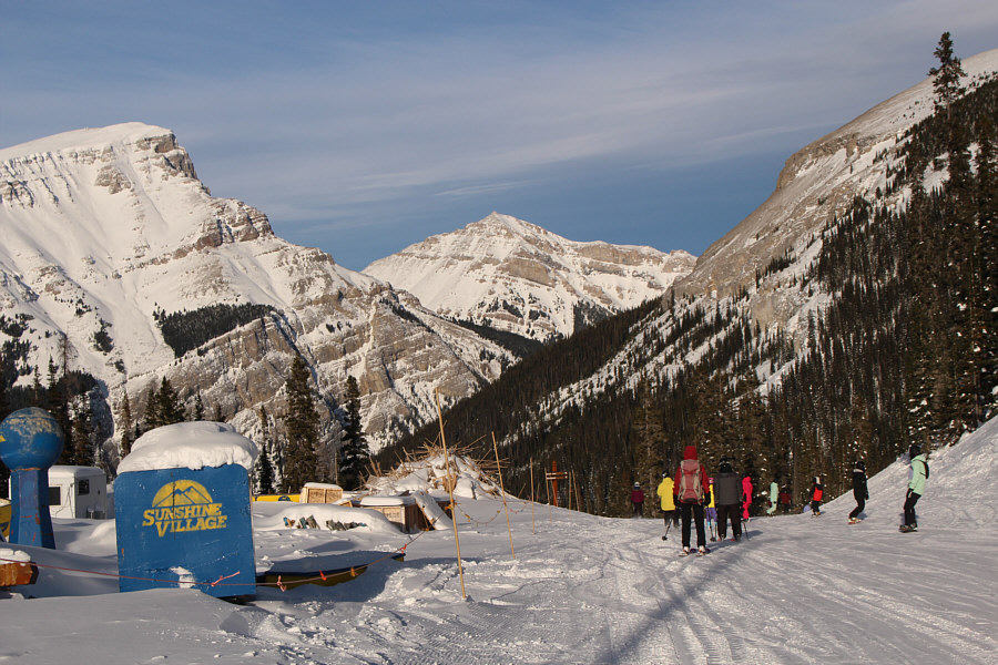 Worst skiing of the day!