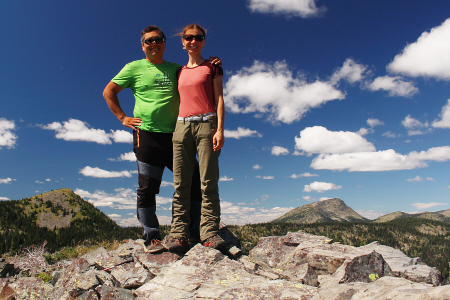 Second summit of the day!