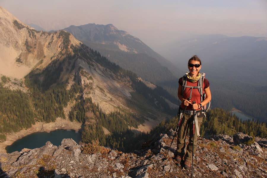 Great hike already, and we haven't even reached the top of the ridge yet.