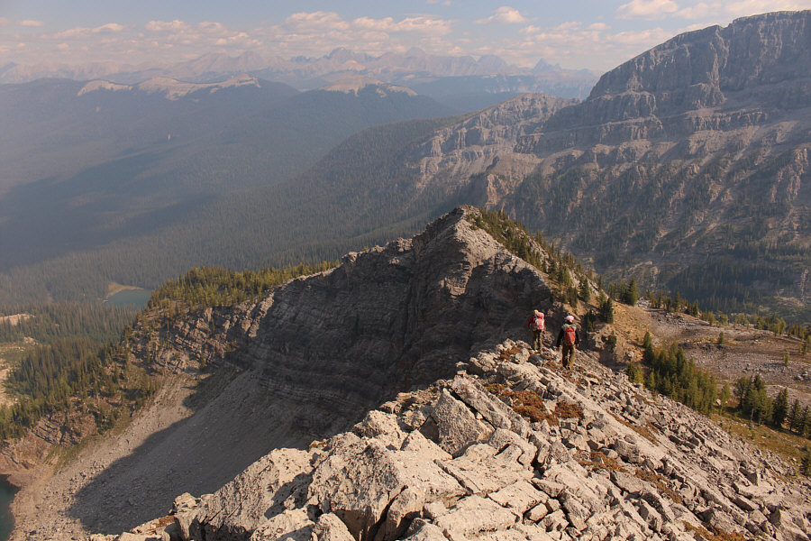 Recognize any of those peaks on the horizon?