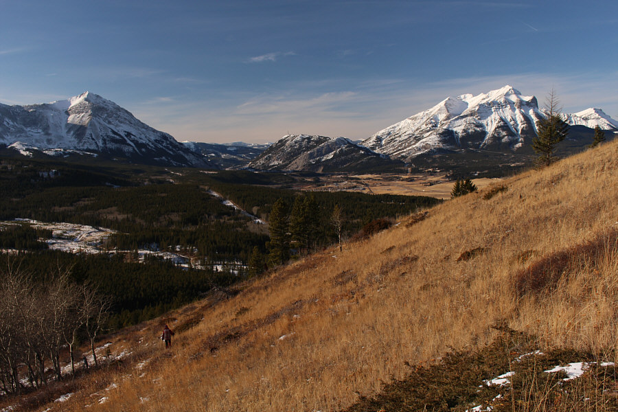 A surprsingly pleasant descent route.