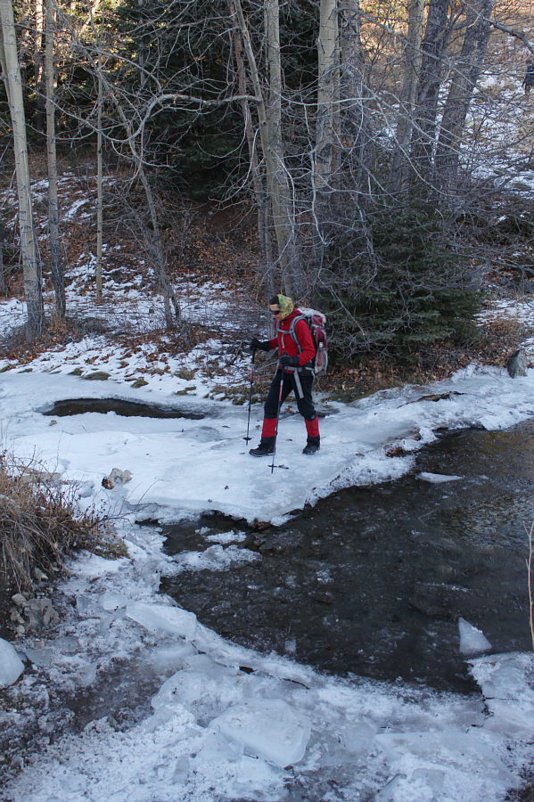 The ice supported my weight already, so you're good, Zosia!