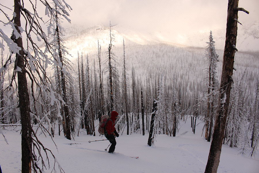 This slope was simply perfect for skiing.