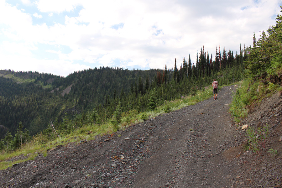 Looks like we've already gained all the elevation for the day...NAWT!!