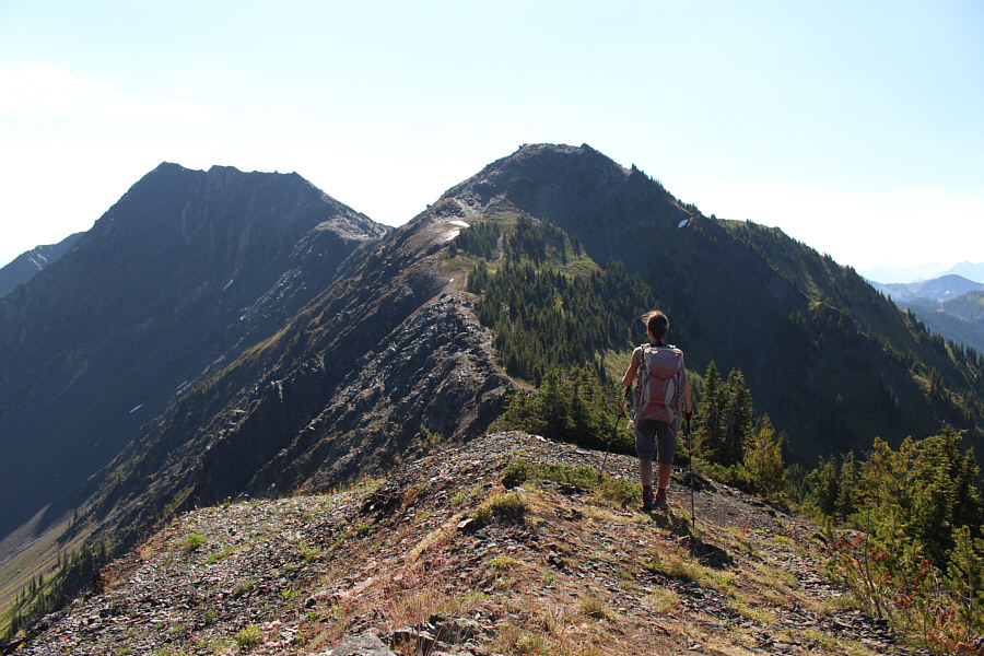 Why does the true summit always have to be the further peak??