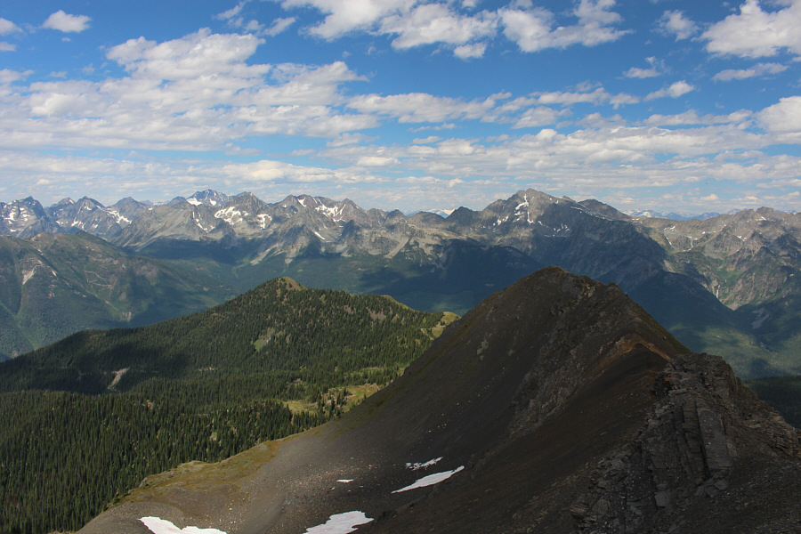 Guess which one is Mount Brennan.