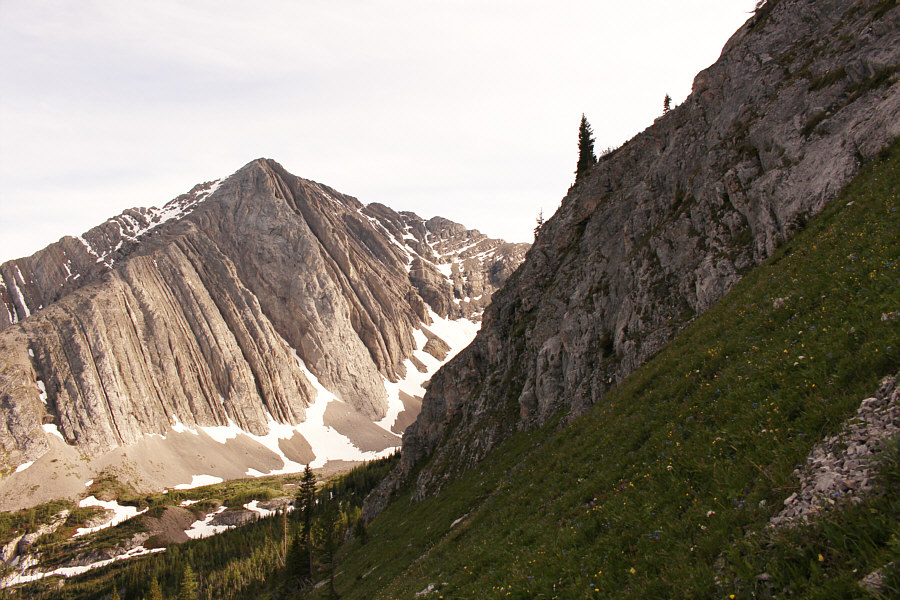 Definitely not "moderate scrambling" terrain!