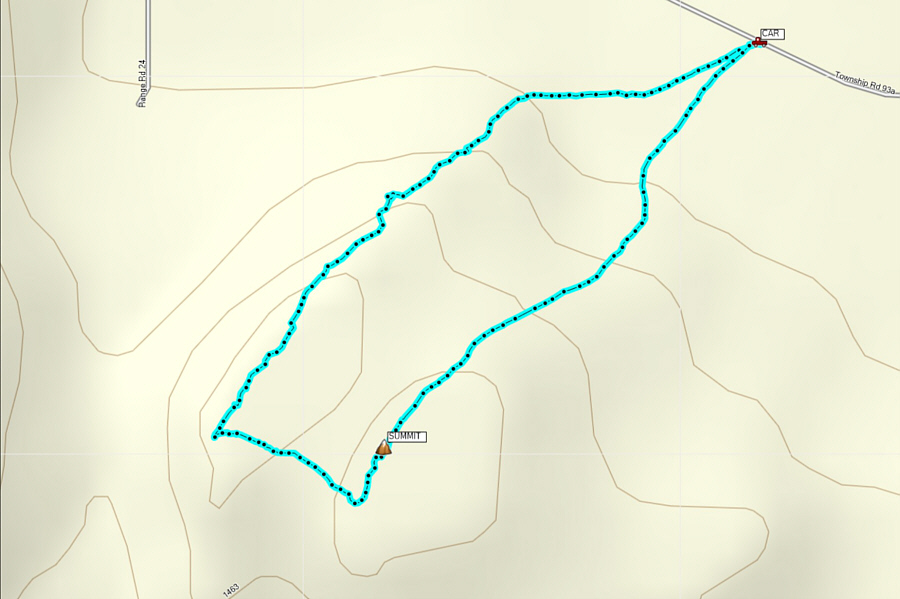 An excellent warm-up hike!