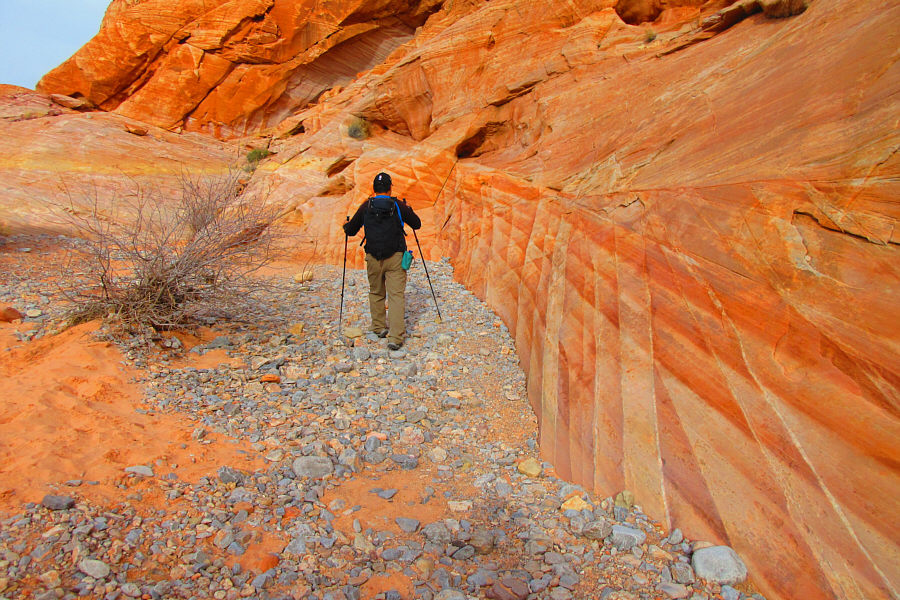 I have a similar photo of Bob Spirko in this same spot!