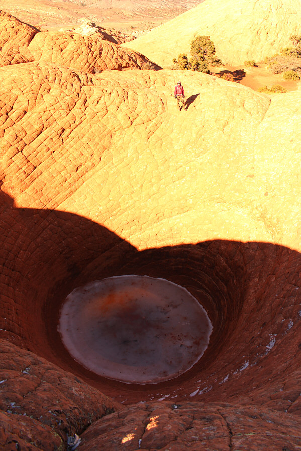 Very cool but too bad about the difficult light conditions!