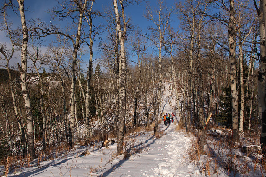 Not much to see anyway in the surrounding landscape.