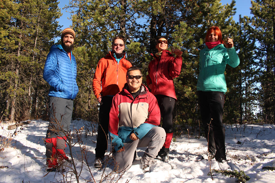 As far as viewless summits go, this one is actually kinda nice!