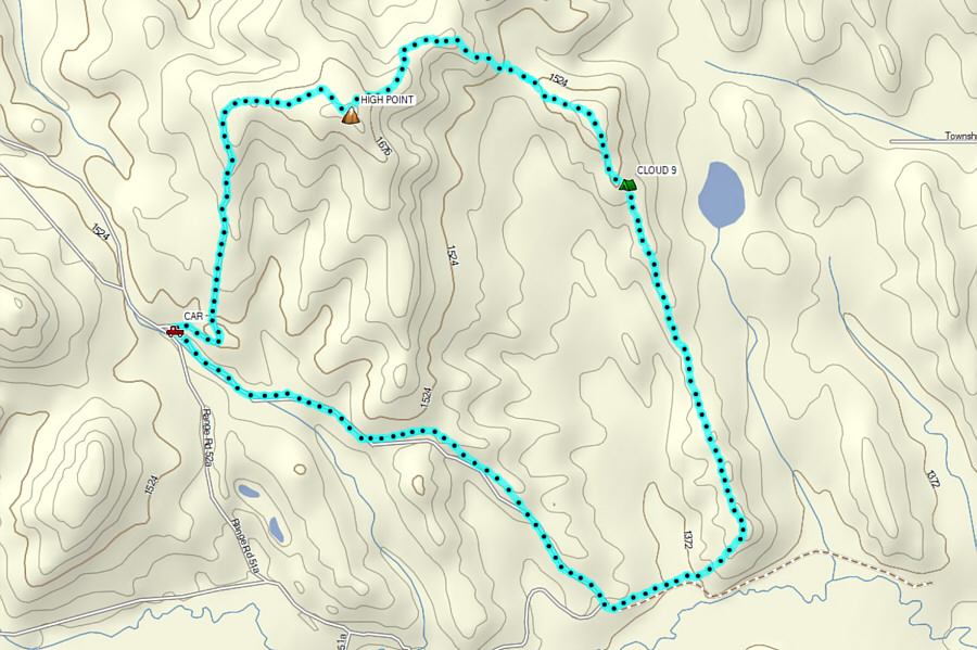 An awesome shoulder-season hike especially if you bring along some whiskey!