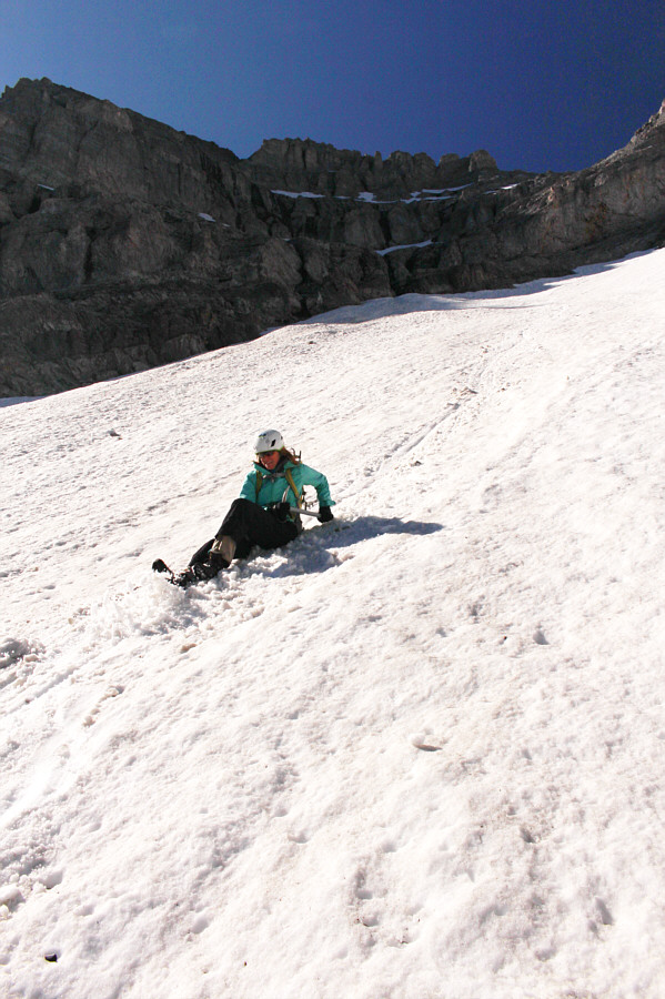 Not the best glissade I've ever had but it got the job done.