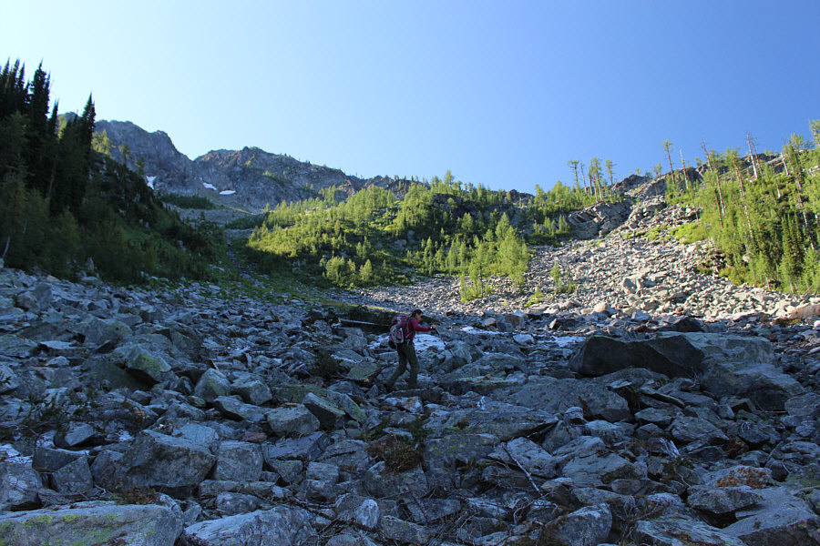 I imagine that this bowl would be great skiing in winter.