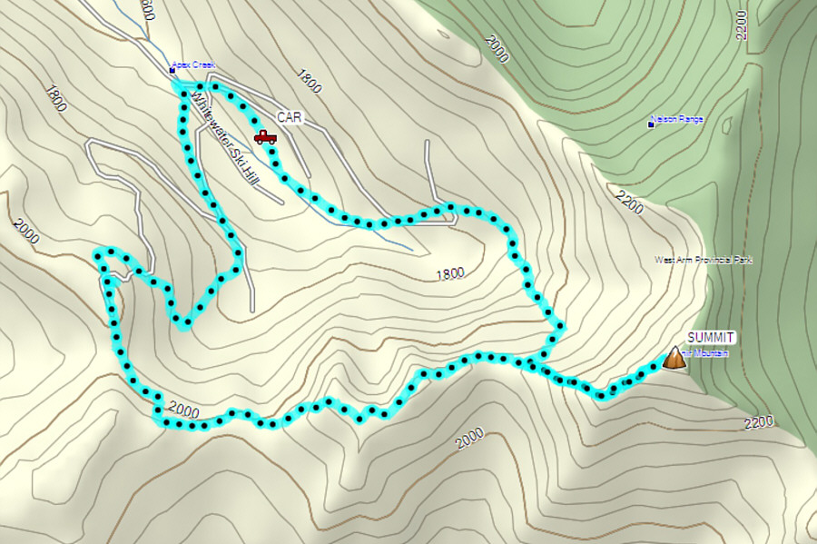 This should have been a much shorter trip than it turned out to be.