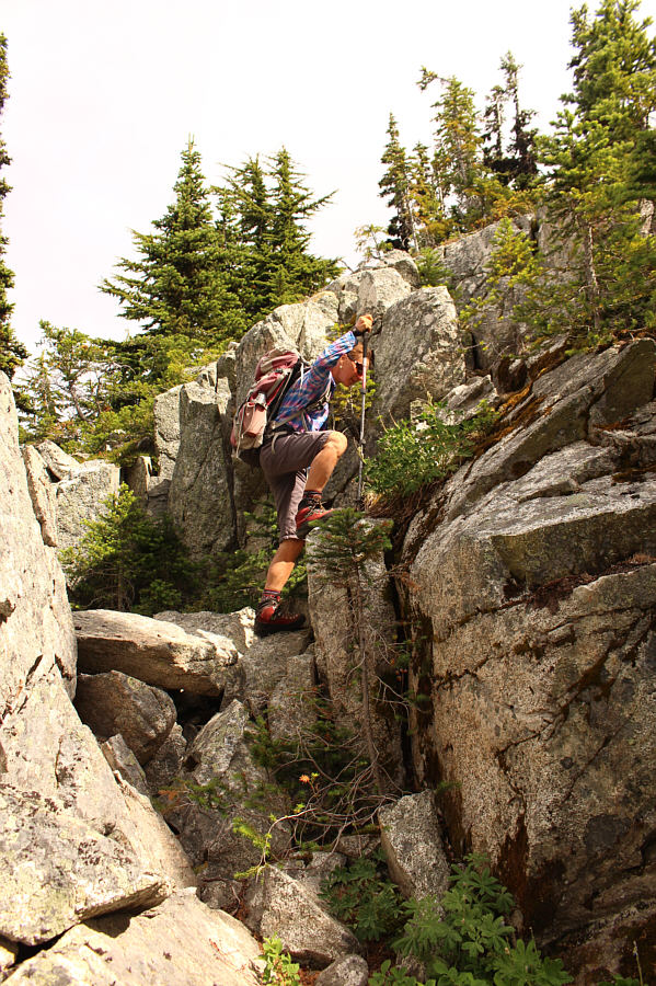 Looks fun, but there's an easier way to reach the summit.