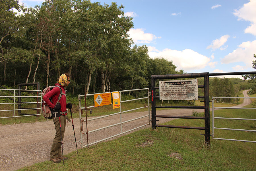 You only need to walk 100 metres along the road anyway!